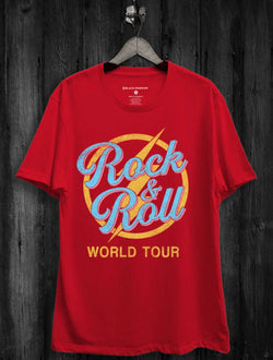 World Tour Graphic Tee : Red