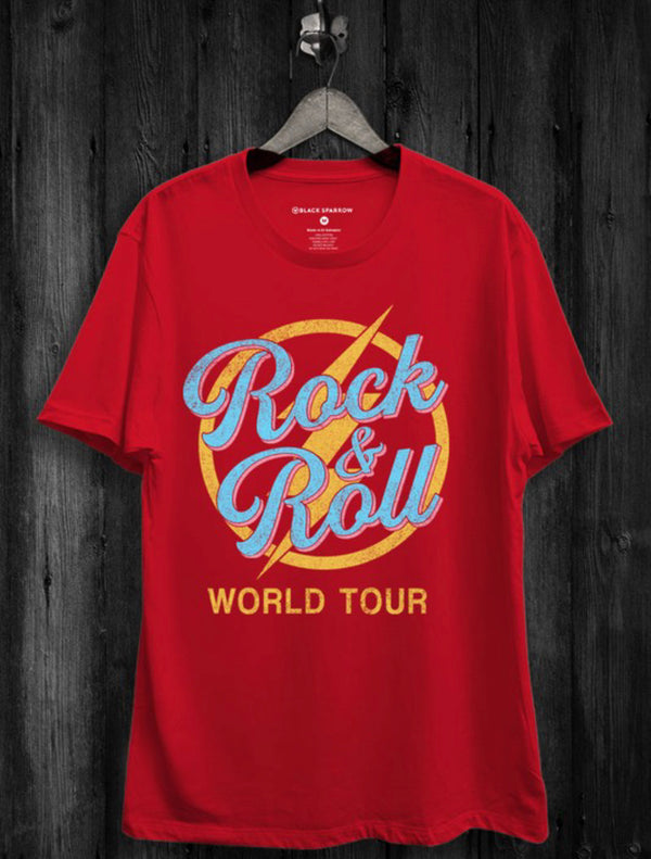 World Tour Graphic Tee : Red